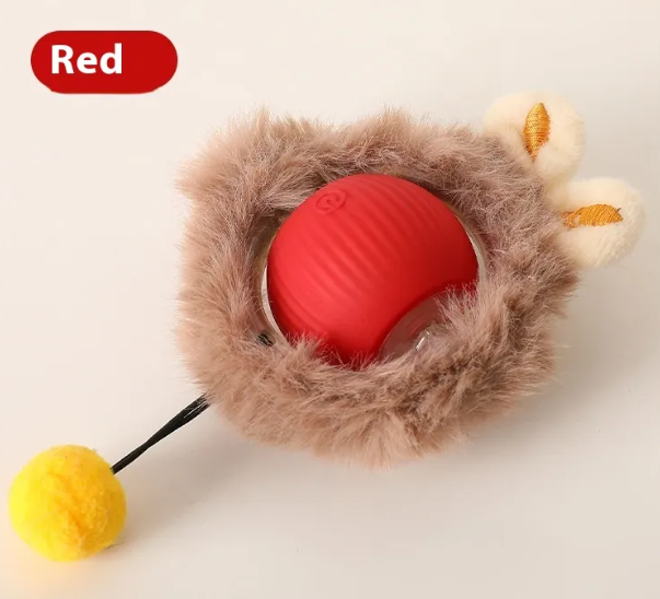 Petevoshop™ PurrPlay Self-Rolling Cat Toy Ball