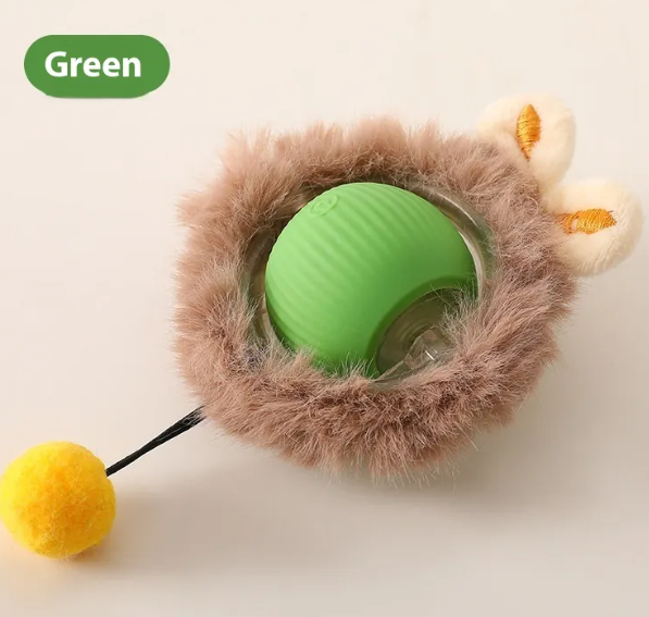 Petevoshop™ PurrPlay Self-Rolling Cat Toy Ball