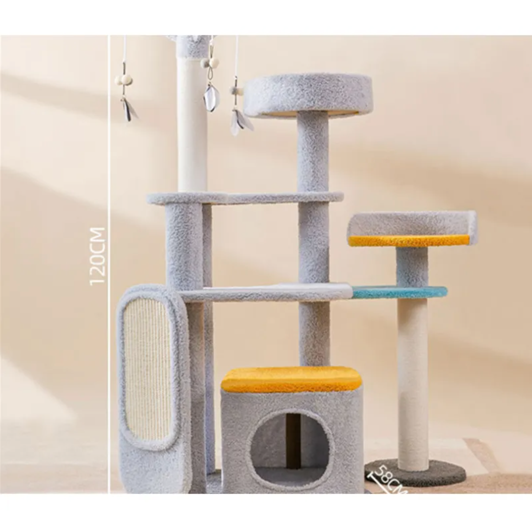 Petevoshop™ Large Cat Scratching & Jumping Platform