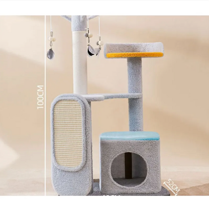 Petevoshop™ Large Cat Scratching & Jumping Platform