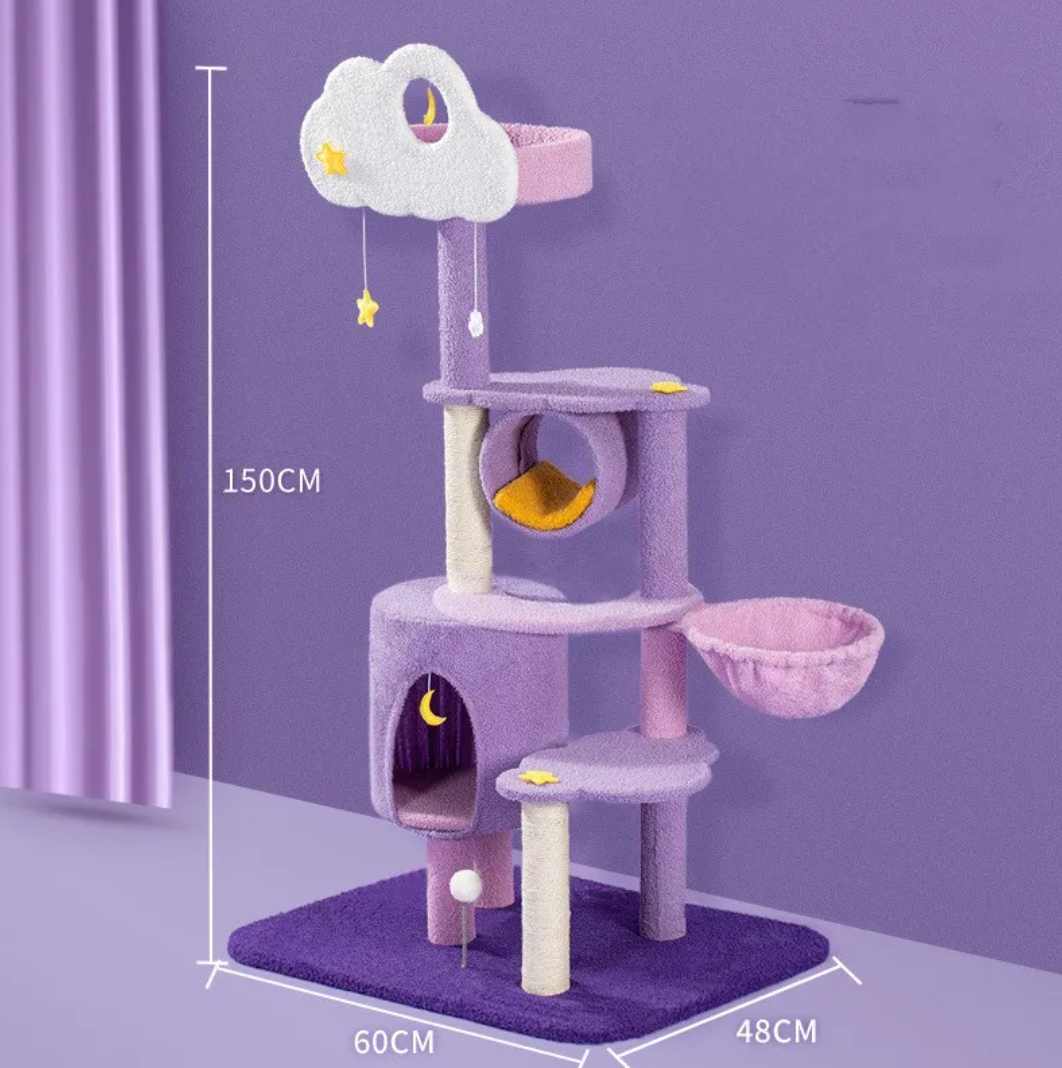 Petevoshop™ Large Cat Scratching & Jumping Platform