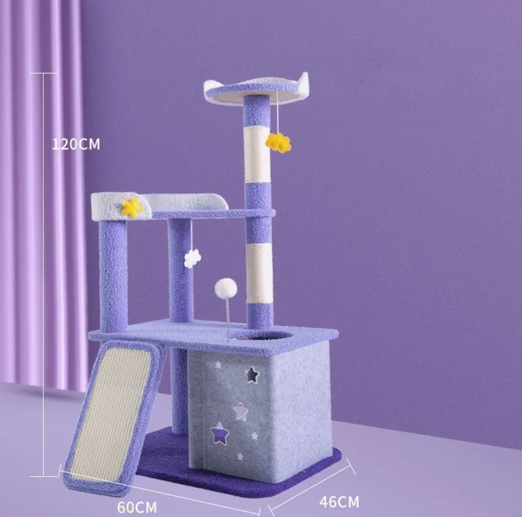 Petevoshop™ Large Cat Scratching & Jumping Platform