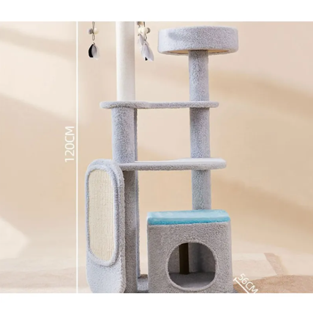 Petevoshop™ Large Cat Scratching & Jumping Platform