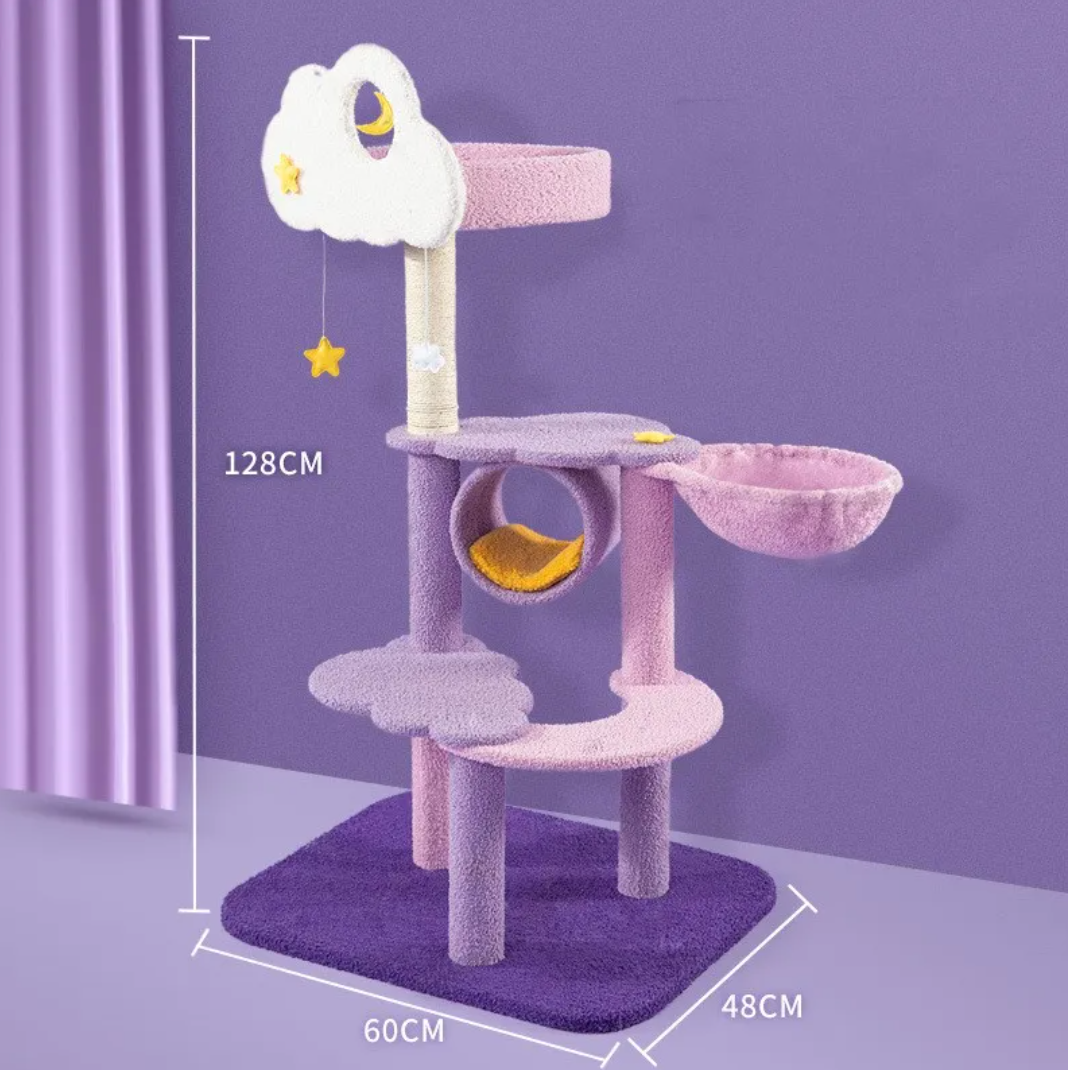 Petevoshop™ Large Cat Scratching & Jumping Platform